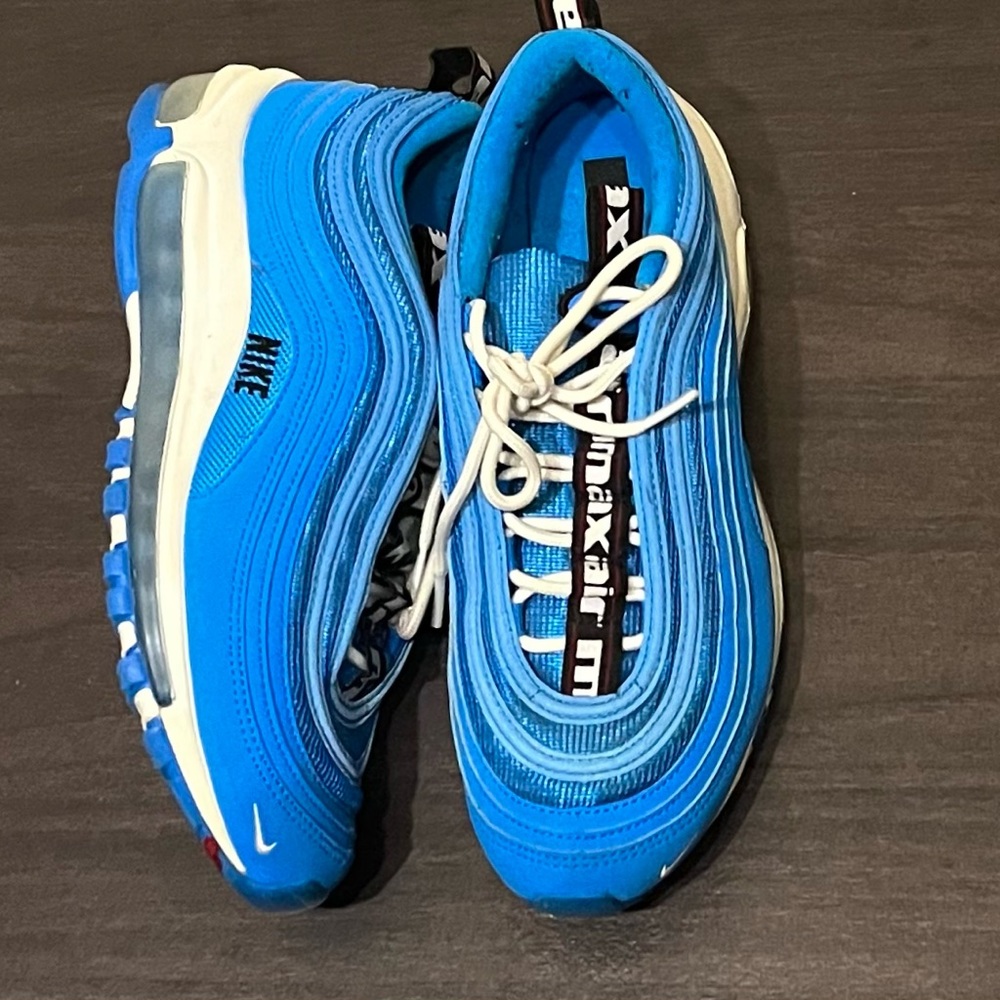blue nike 97 air max